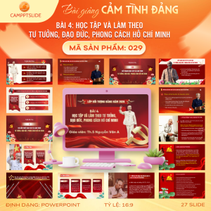 BÀI 4 - CẢM TÌNH ĐẢNG