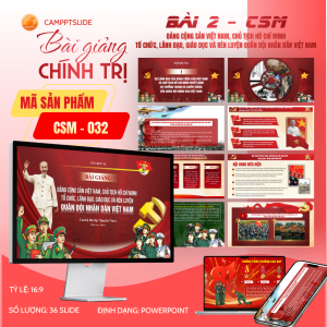 032 - BÀI GIẢNG CHÍNH TRỊ 2026 – BÀI 2 - CSM