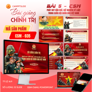 035 - BÀI GIẢNG CHÍNH TRỊ 2026 – BÀI 5 - CSM