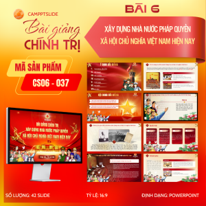 037 - BÀI GIẢNG CHÍNH TRỊ 2026 – BÀI 6