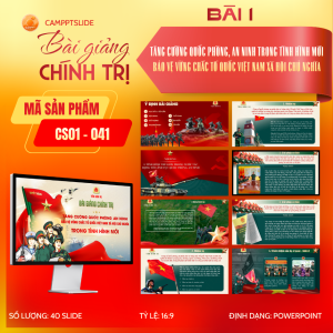 041 - BÀI GIẢNG CHÍNH TRỊ 2026 – BÀI 1