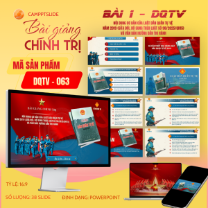 063 - BÀI GIẢNG CHÍNH TRỊ 2026 – BÀI 1 - DQTV