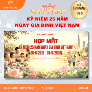 165 - MẪU BACKDROP NGÀY GIA ĐÌNH VIỆT NAM