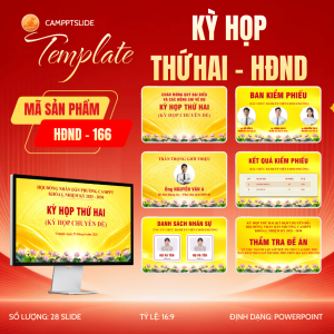 Mẫu PowerPoint KỲ HỌP THỨ HAI HĐND - 166