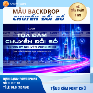 169 - MẪU BACKDROP TỌA ĐÀM CHUYỂN ĐỔI SỐ