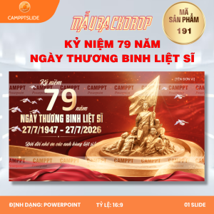 191 - MAKET/BANER/BACKDROP KỶ NIỆM 79 NĂM NGÀY THƯƠNG BINH LIỆT SĨ