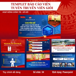 TT02 - TEMPLET BÁO CÁO, TUYÊN TRUYỀN VIÊN GIỎI