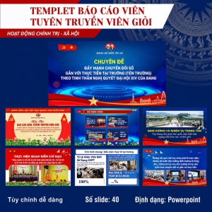 TT03 - TEMPLET BÁO CÁO, TUYÊN TRUYỀN VIÊN GIỎI