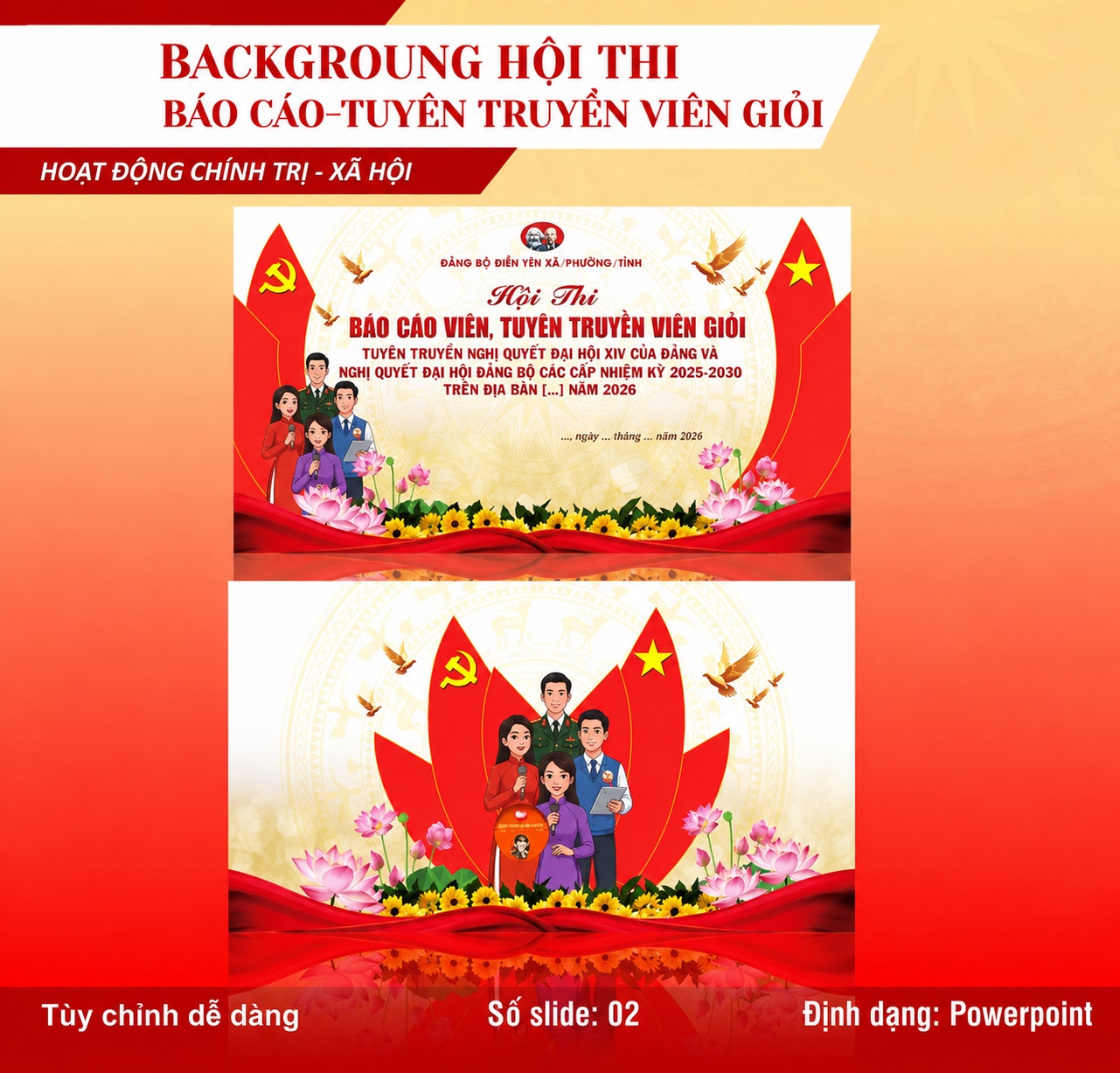 TT04 - BACKGROUND HỘI THI BÁO CÁO/TUYÊN TRUYỀN VIÊN GIỎI