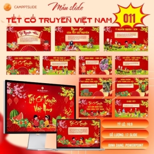 MẪU SLIDE TẾT CỔ TRUYỀN VIỆT NAM - 011