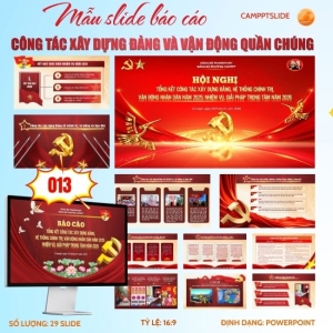 MẪU BC CÔNG TÁC XDĐ VÀ VĐQC - 013