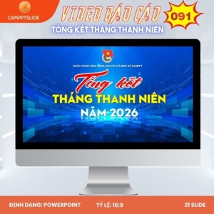091 - VIDEO TỔNG KẾT THÁNG THANH NIÊN