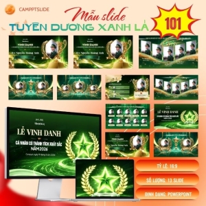 Mẫu slide Tuyên dương, vinh danh - 101