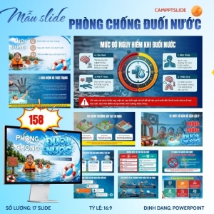 MẪU SLIDE PHÒNG CHỐNG ĐUỐI NƯỚC - 158