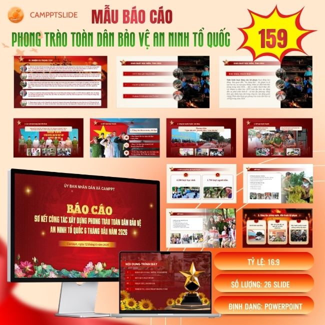 MẪU BÁO CÁO TOÀN DÂN BẢO VỆ AN NINH TỔ QUỐC - 159