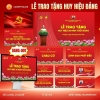 MẪU SLIDE TRAO TẶNG HUY HIỆU ĐẢNG - 001